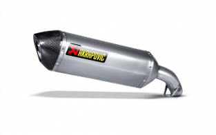 Akrapovic Slip-on Line Titanium Einddemper met E-keur Honda VFR 800 F 2014 > 2016